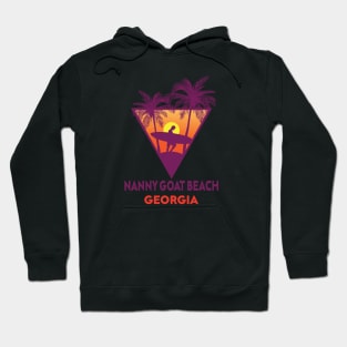 Nanny Goat Beach Georgia Hoodie